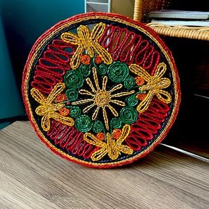 Vintage Wicker Trivet